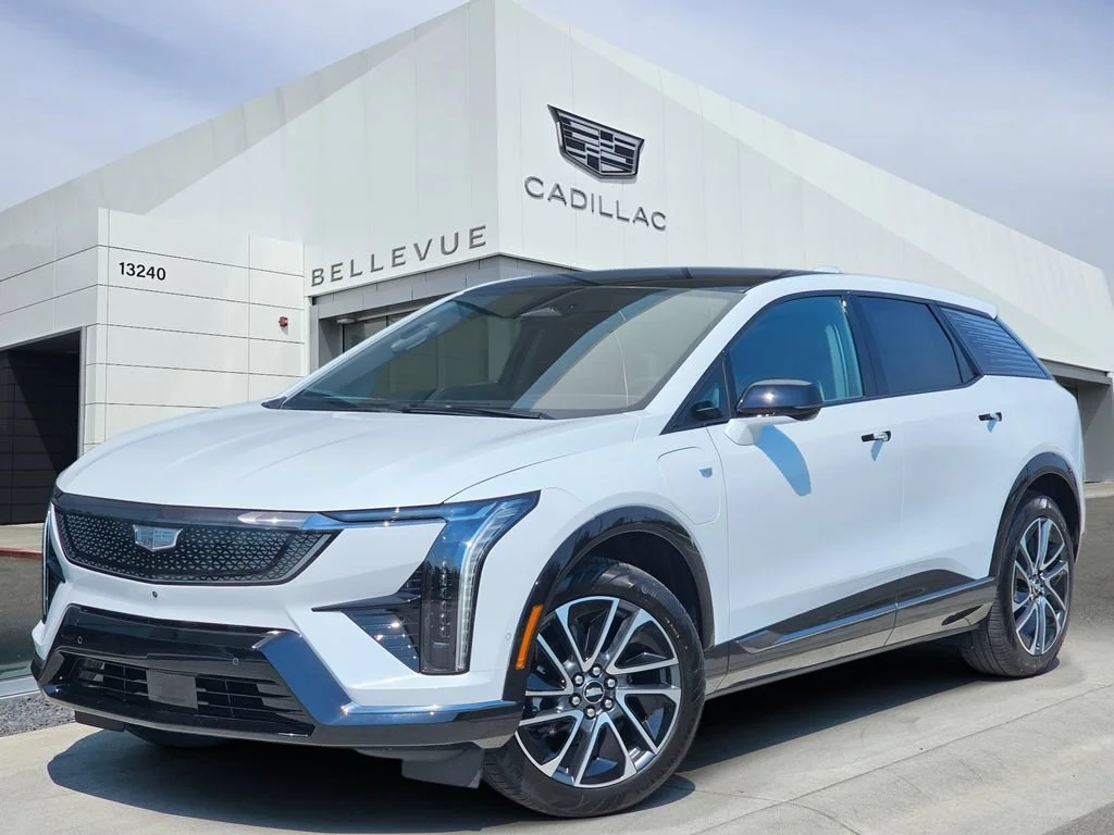 New 2026 Vibrant White Tricoat Cadillac Sport image 1
