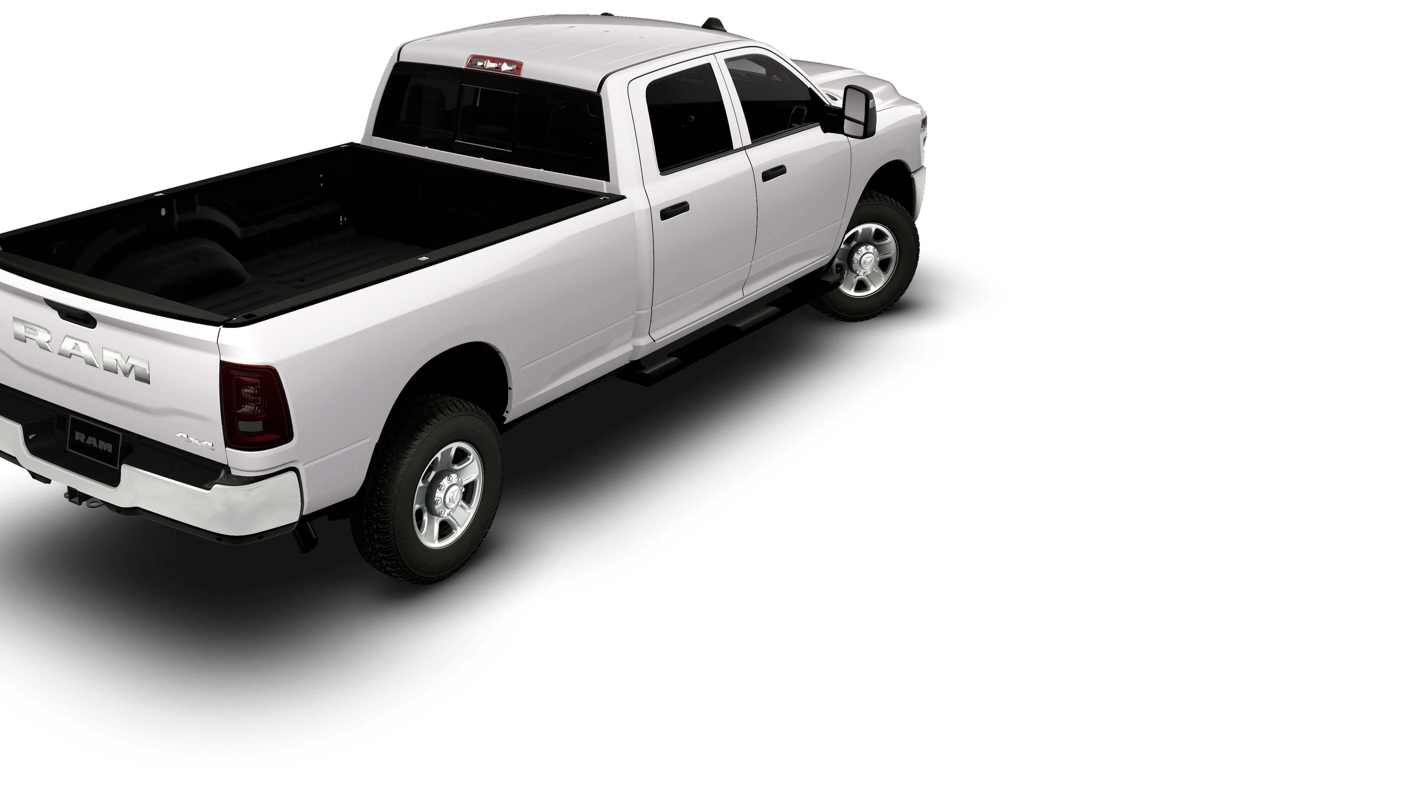 New 2026 Bright White Clear-Coat Exterior Paint RAM TRADESMAN image 14