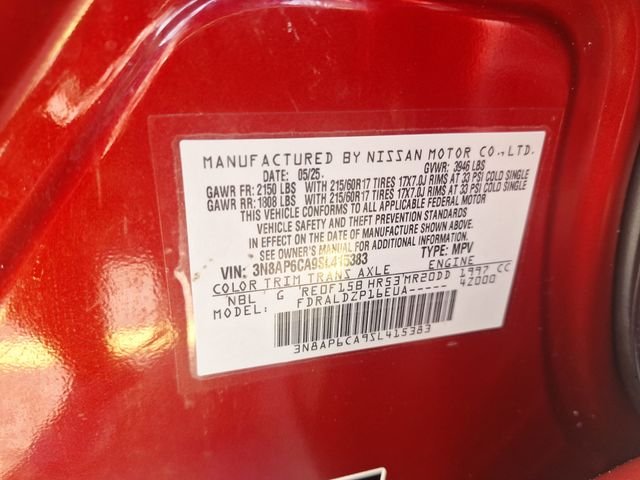 Used 2025 Red Nissan SV image 30