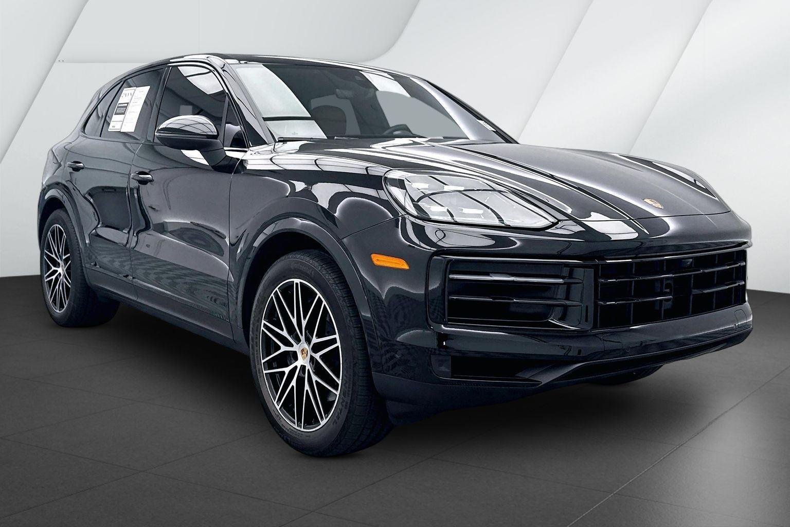 Used 2024 Chromite Black Metallic Porsche AWD image 1