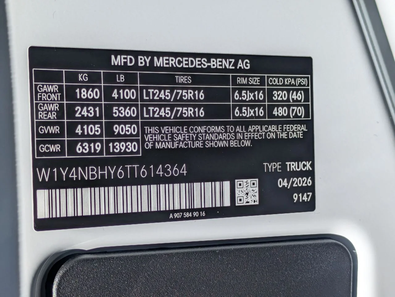 New 2026  Mercedes-Benz Cargo 144 WB image 12