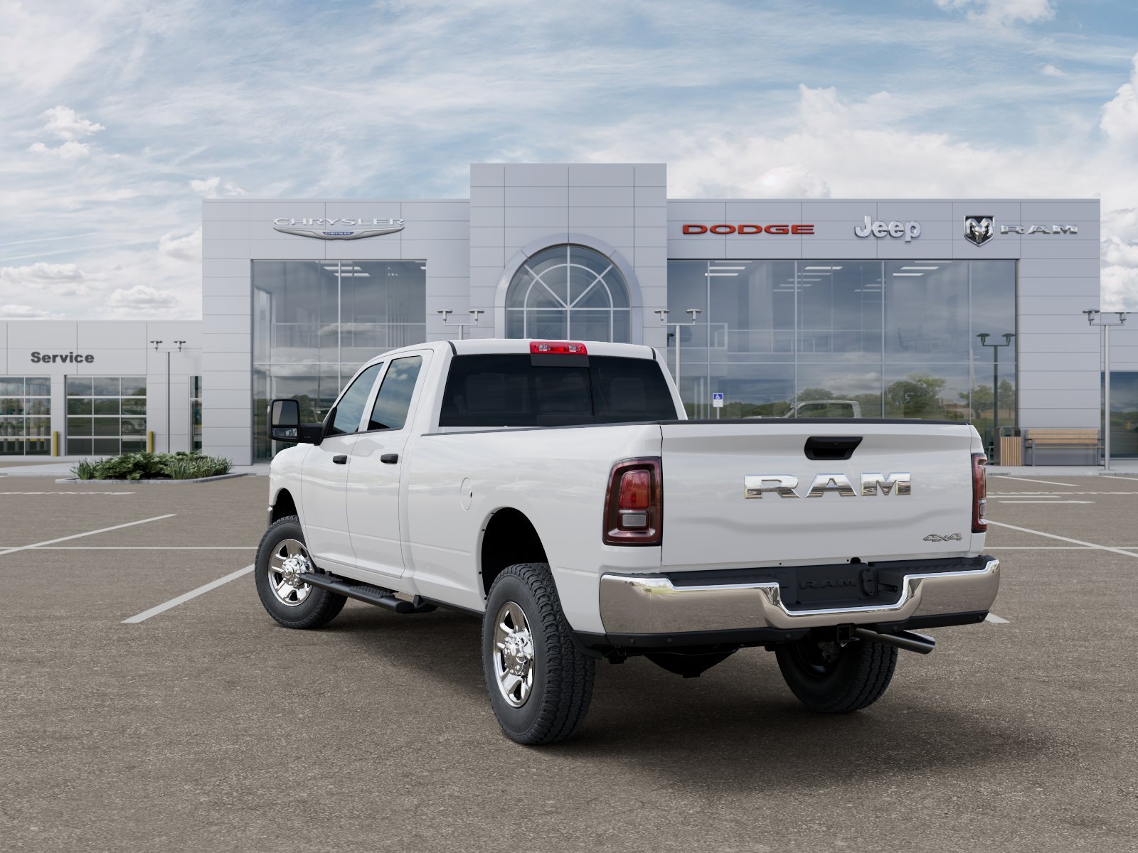 New 2026 Bright White Clearcoat RAM Tradesman image 4