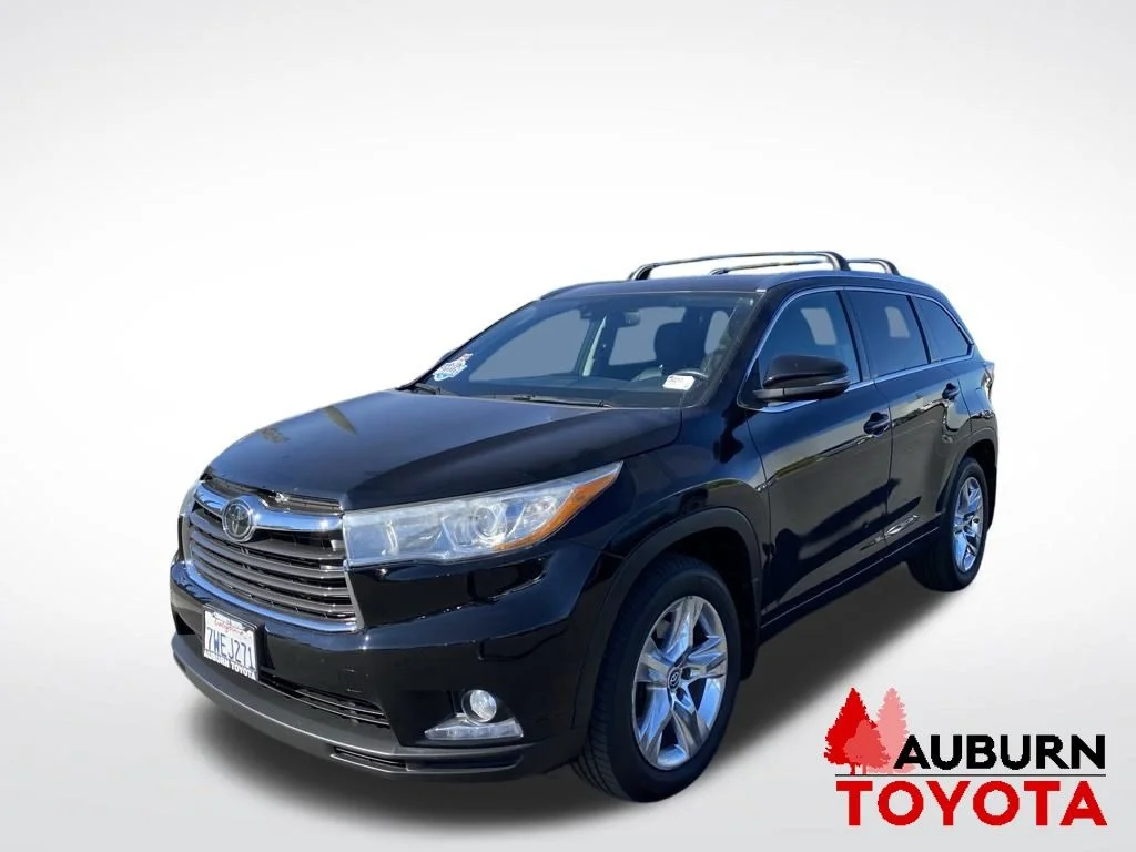 Used 2016 Midnight Black Metallic Toyota Limited image 3