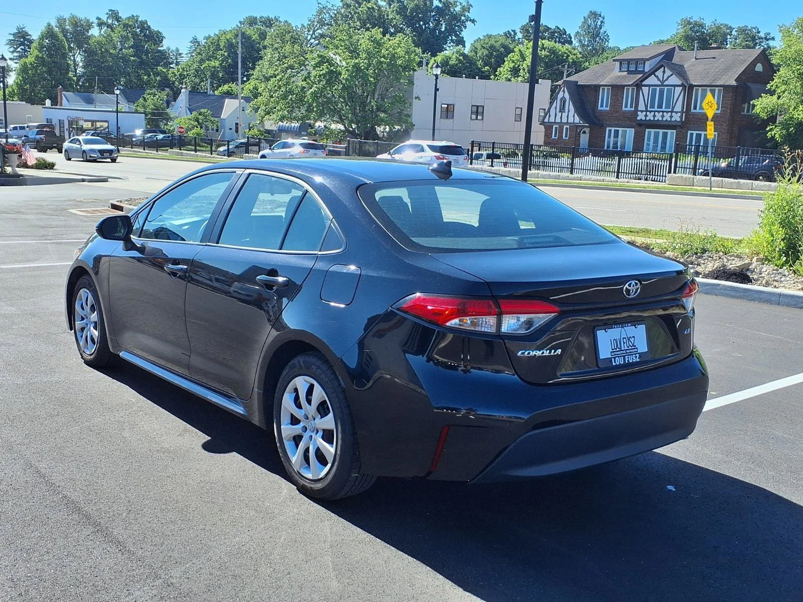 Certified Used 2024 Midnight Black Metallic Toyota LE image 29