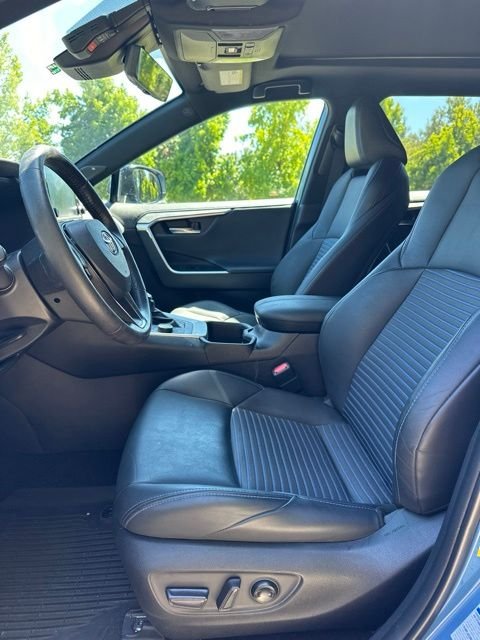 Used 2022 Cavalry Blue/Midnight Black Metallic Toyota XSE image 11