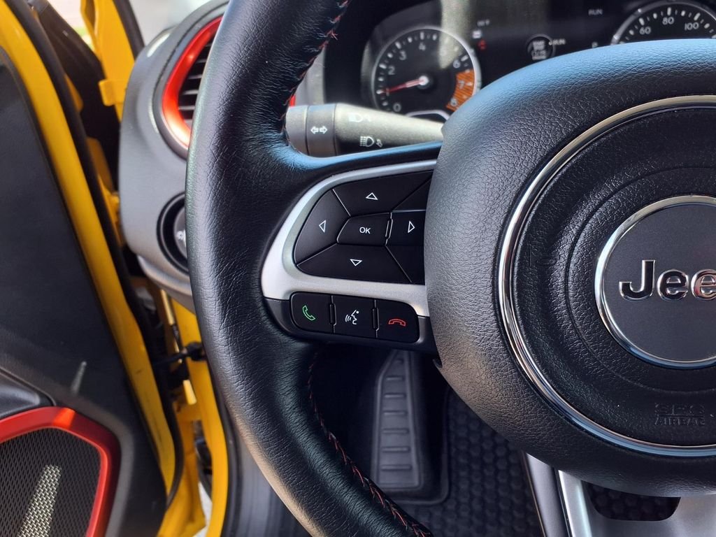 Used 2023 Solar Yellow Clearcoat Jeep Trailhawk image 7