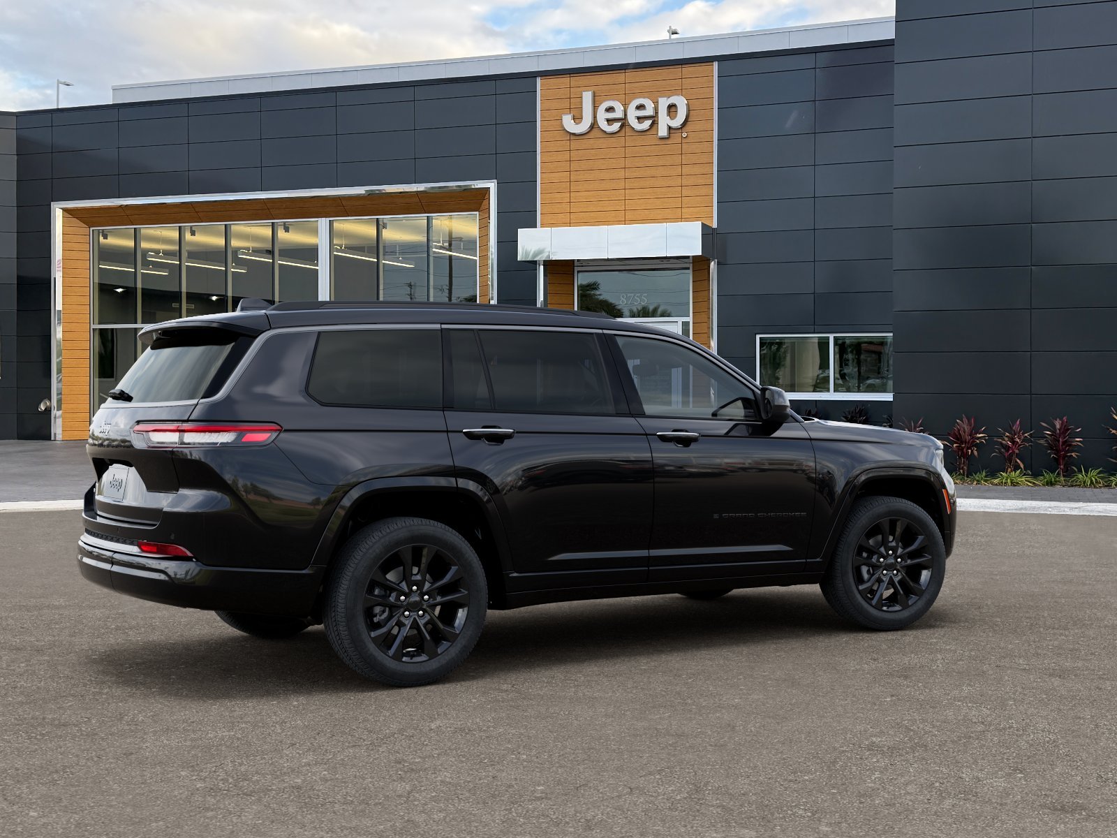 New 2026 Diamond Black Crystal Pearl-Coat Exterior Paint Jeep Limited image 38