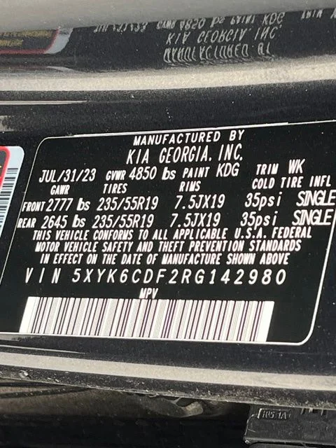 Certified Used 2024 Gray Kia X-Line image 34