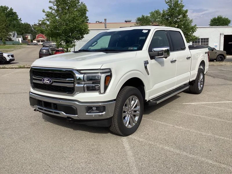 New 2026 Star White Metallic Tri-Coat Ford Lariat® image 3