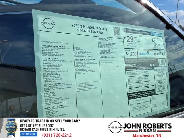 New 2026 Baja Storm Metallic Nissan Rock Creek® image 20