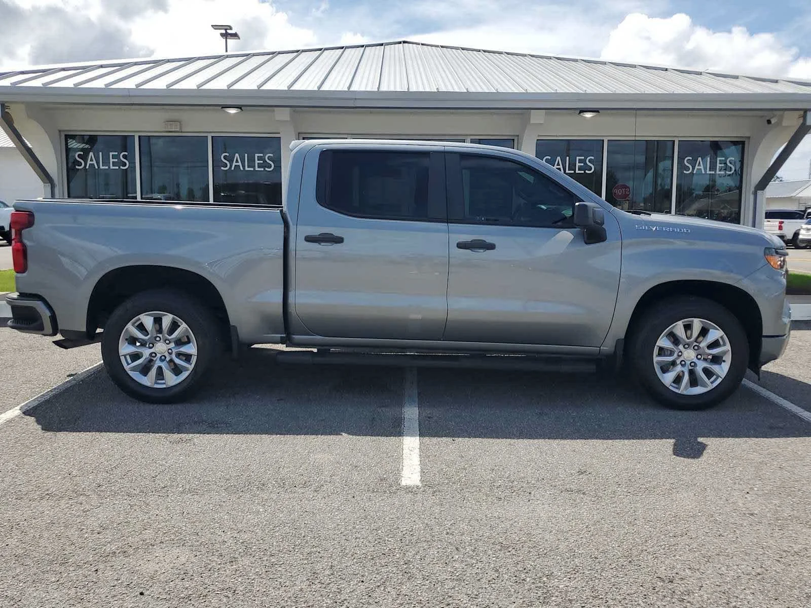 Used 2024 Sterling Gray Metallic Chevrolet Custom image 8