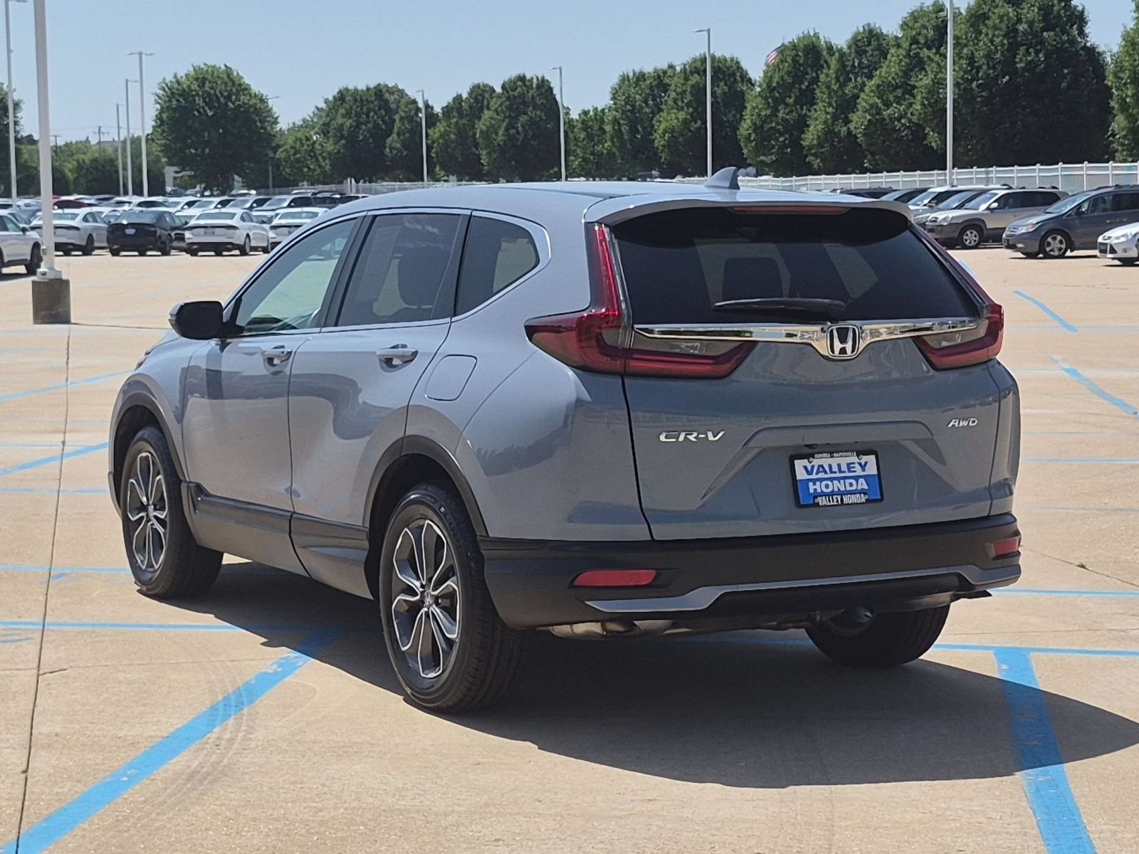 Certified Used 2021 Gray Honda EX-L image 8