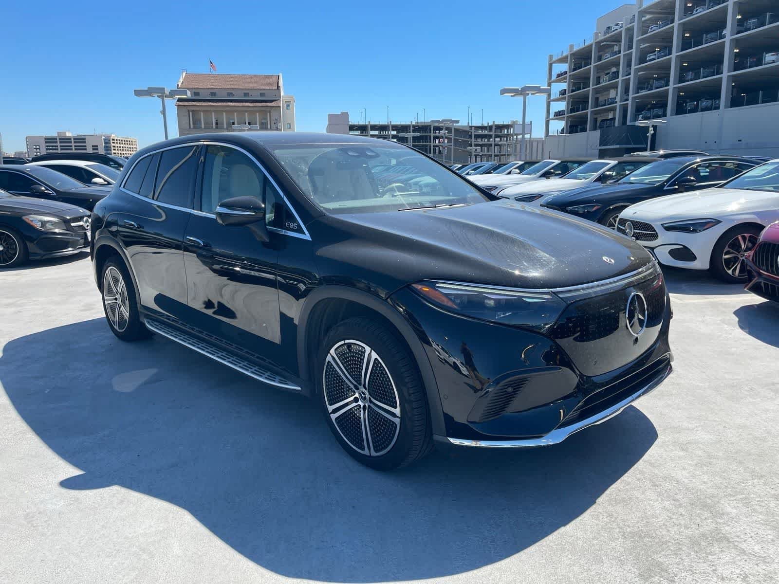 Certified 2023 Mercedes-Benz EQS SUV Base with VIN 4JGDM2EB9PA002082 for sale in Los Angeles, CA