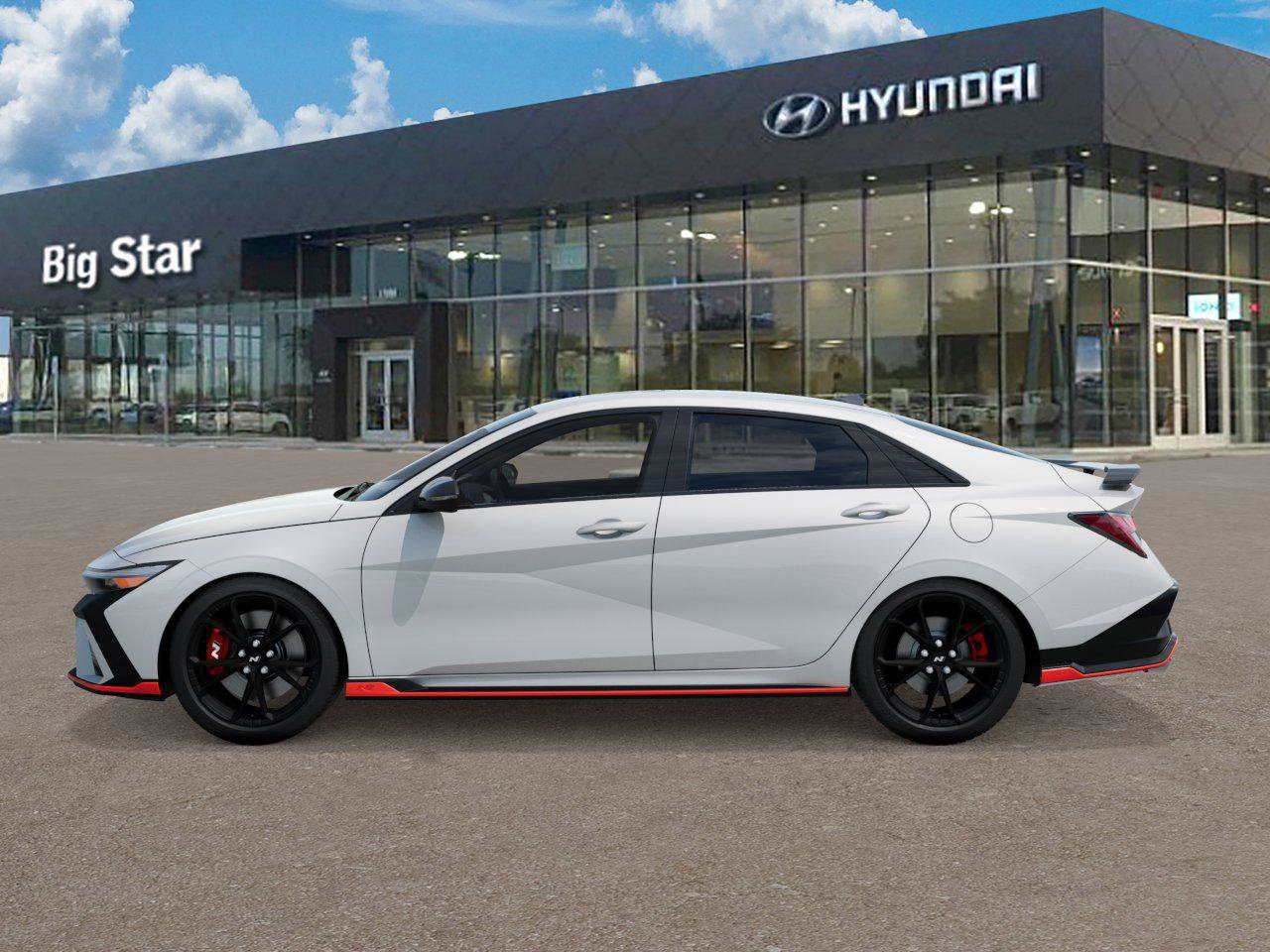 New 2026 Atlas White Hyundai Sedan image 3