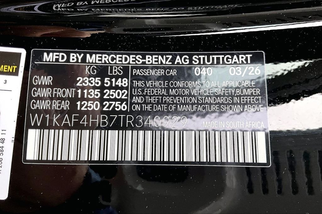 New 2026 Black Mercedes-Benz C 300 image 14
