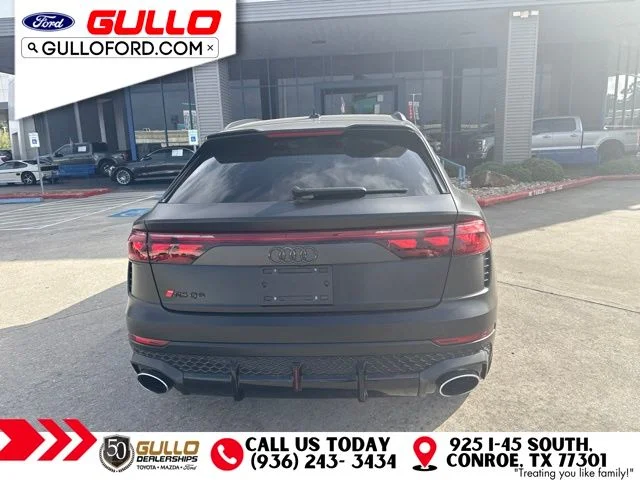 Used 2025 Black Audi 4.0T image 5