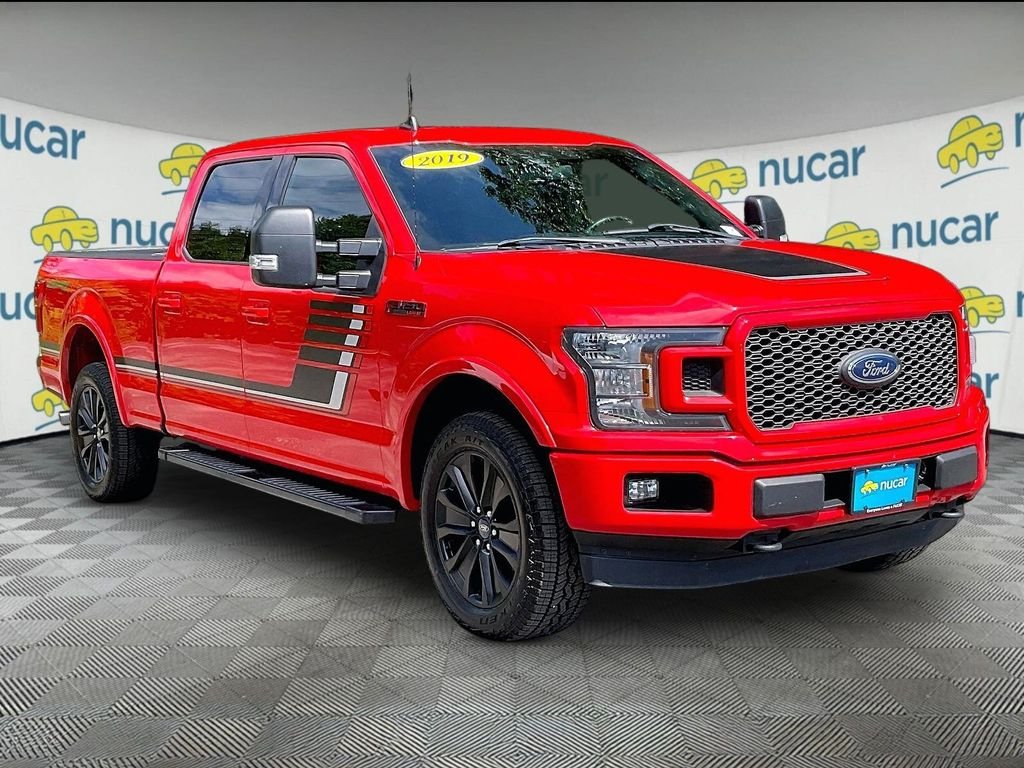 Used 2019 Red Ford Lariat image 1