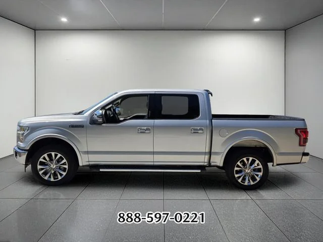Used 2017 Ingot Silver FORD LARIAT image 2