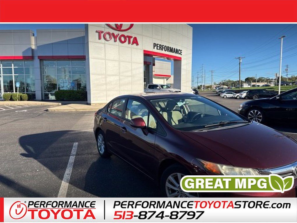 Used 2012 Crimson Pearl Honda EX image 1