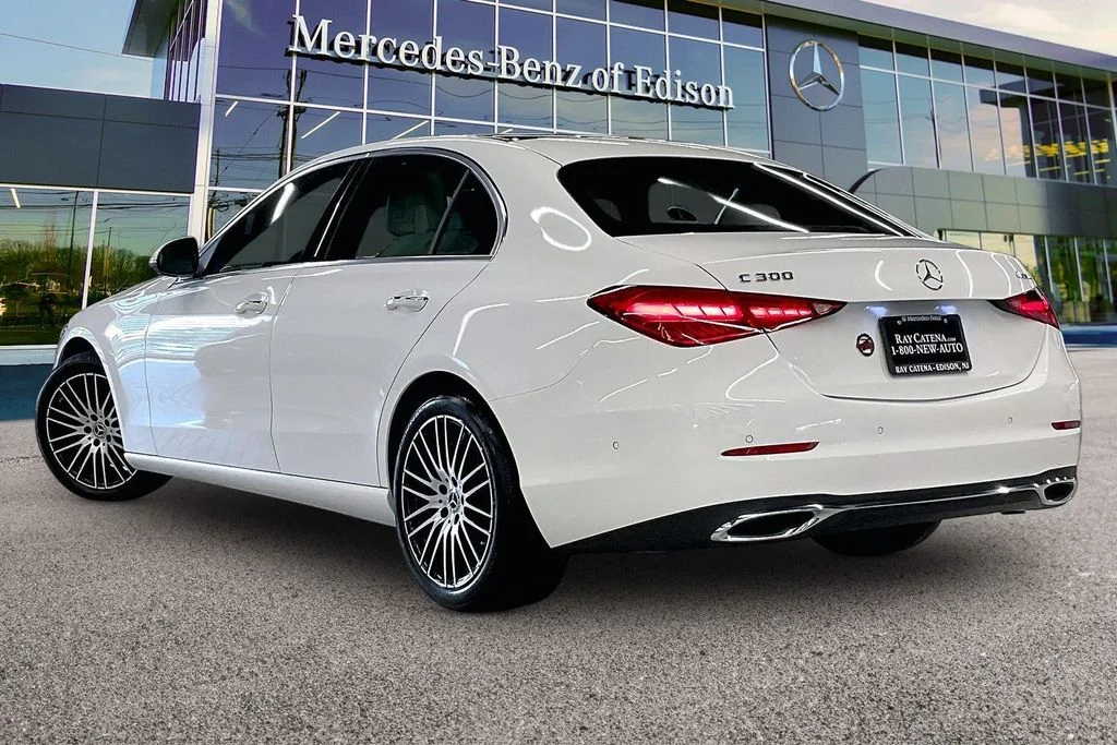 Certified Used 2023 White Mercedes-Benz C 300 image 2