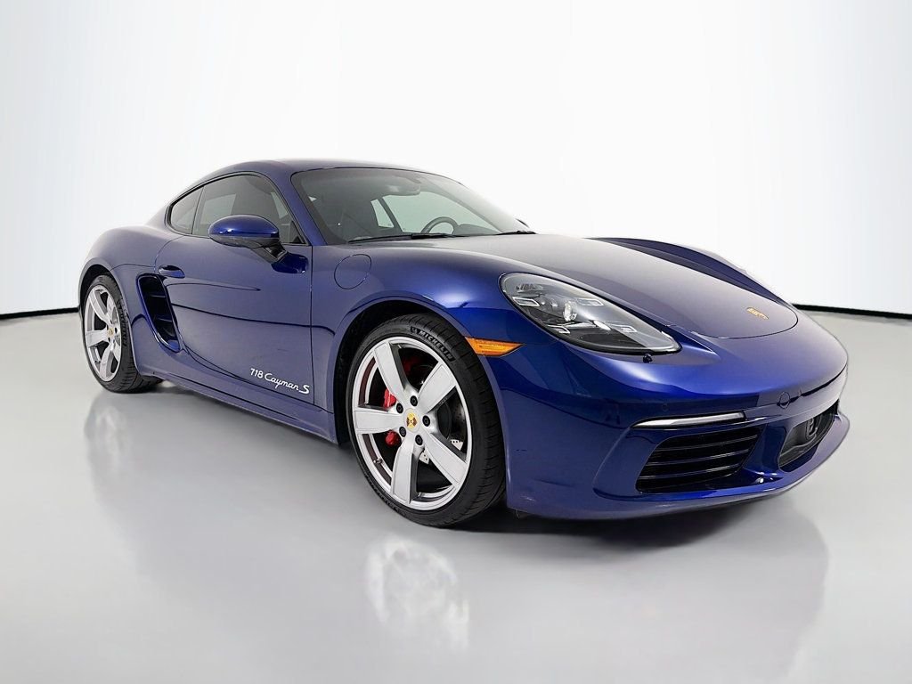 Certified Used 2024 Gentian Blue Metallic Porsche S Coupe image 7