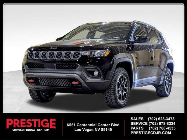 New 2026 Diamond Black Crystal Pearl-Coat Exterior Paint Jeep Trailhawk image 1