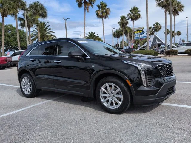 Certified Used 2023 Stellar Black Metallic Cadillac Luxury image 2