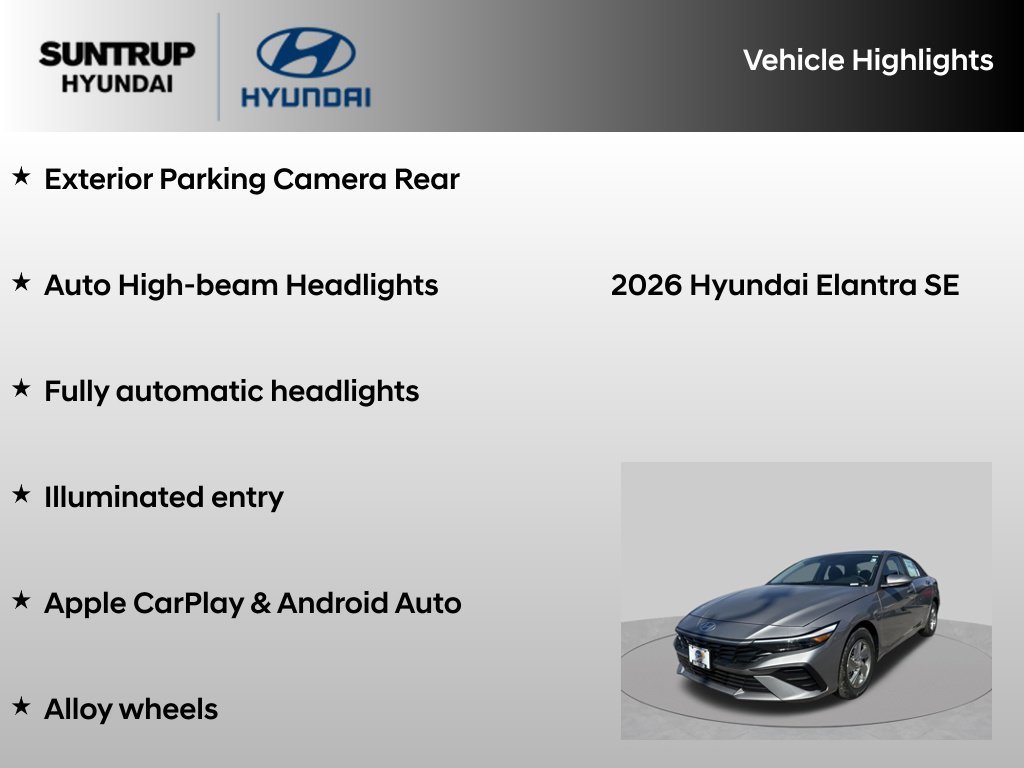 Certified Used 2026 Fluid Metal Hyundai SE image 16