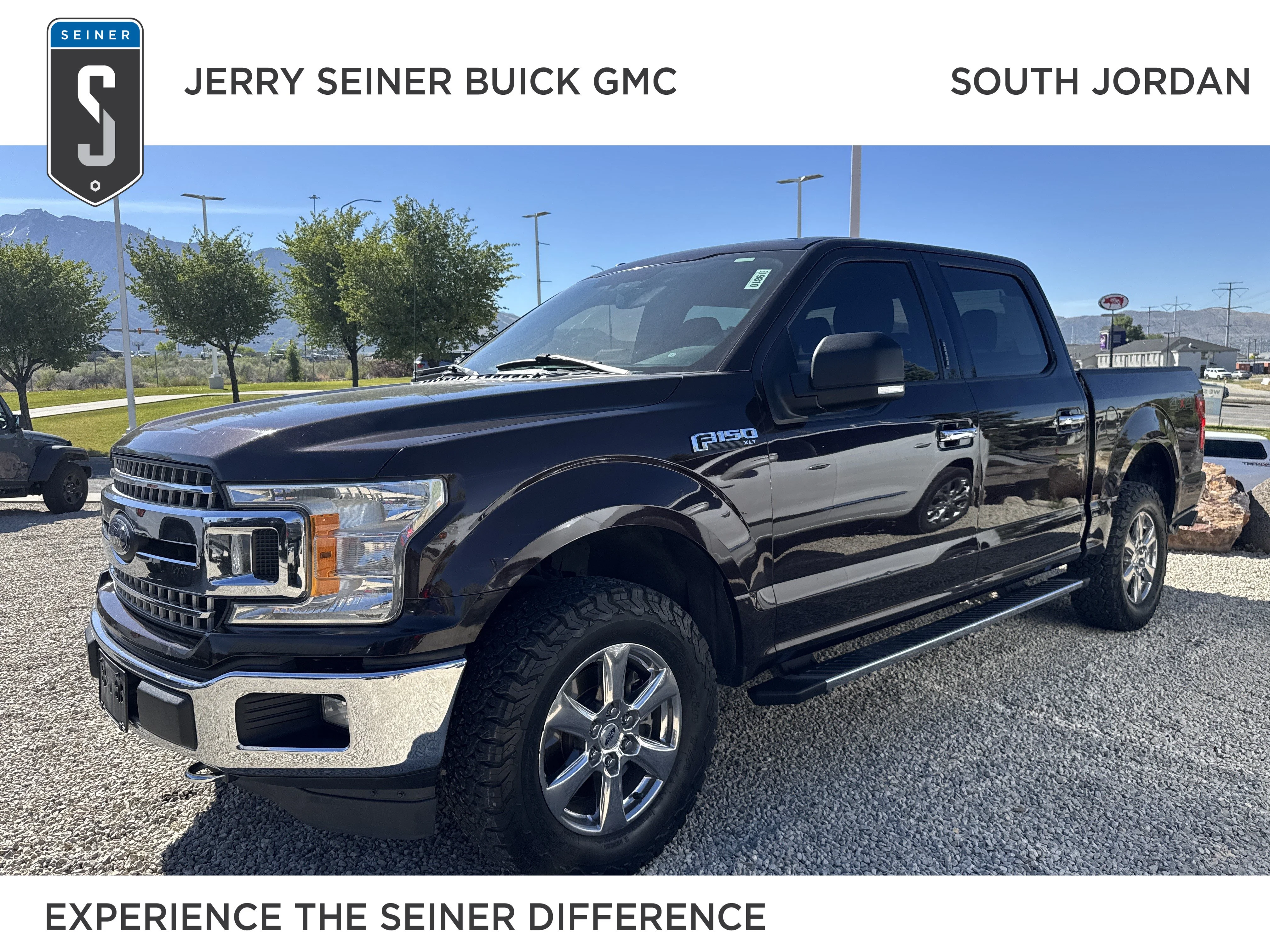 Used 2018 Magma Red Metallic Ford XLT image 1