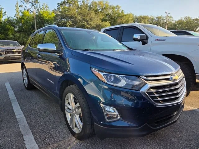Certified Used 2021 PACIFIC BLUE METALLIC Chevrolet Premier image 2