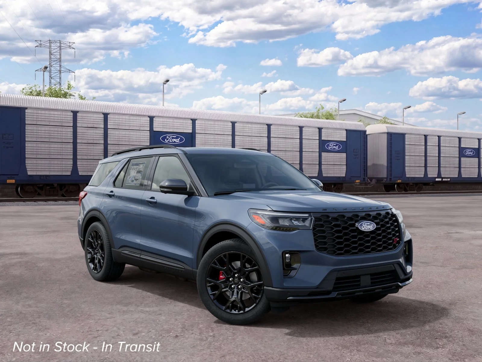 New 2027 Vapor Blue Metallic Ford ST image 4