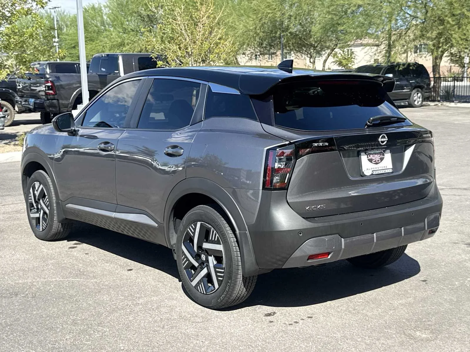 Used 2025 Gun Metallic/Super Black Nissan SV image 6