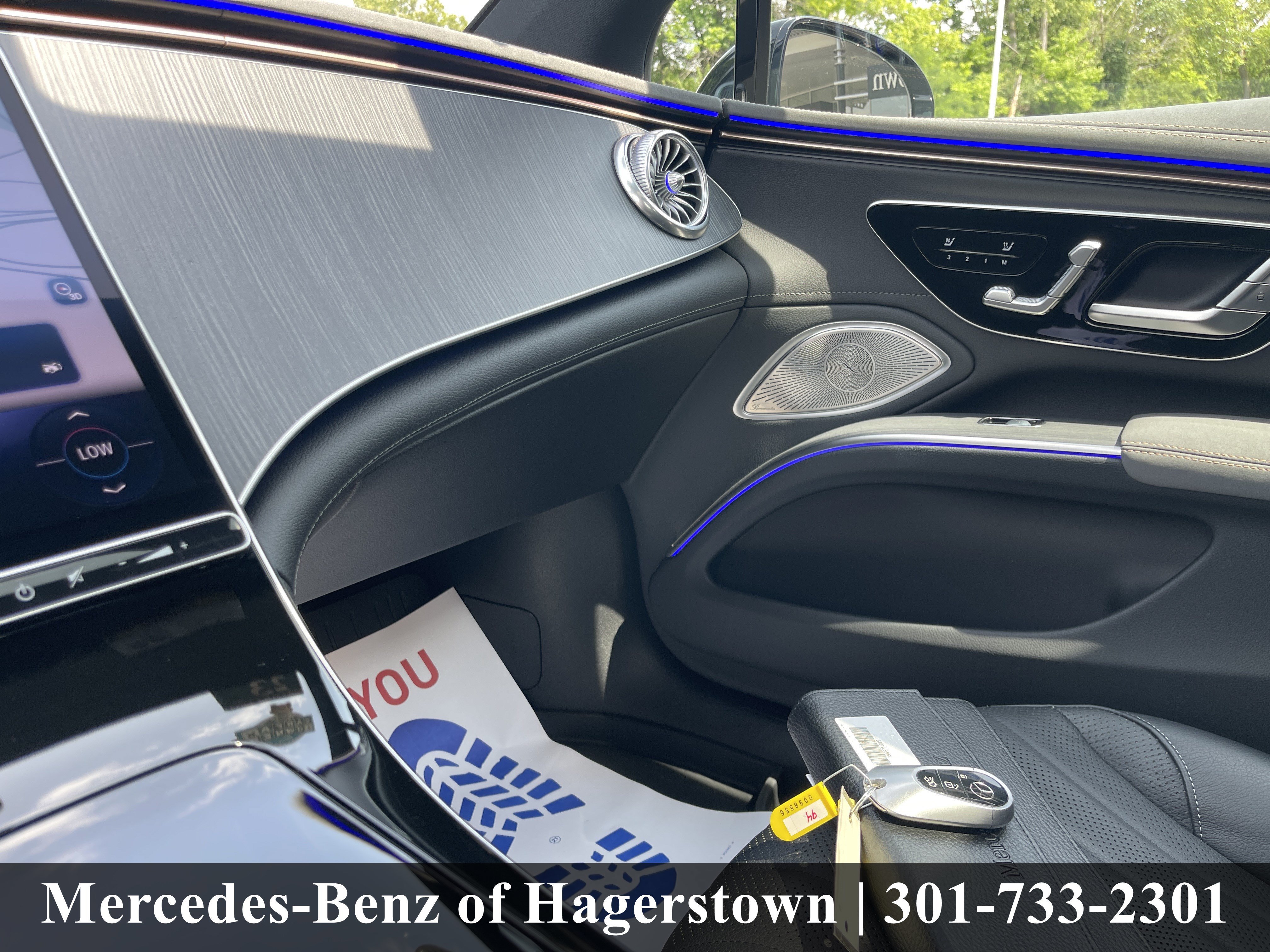 Certified Used 2023 Obsidian Black Metallic Mercedes-Benz EQS 450 4MATIC® Sedan image 21