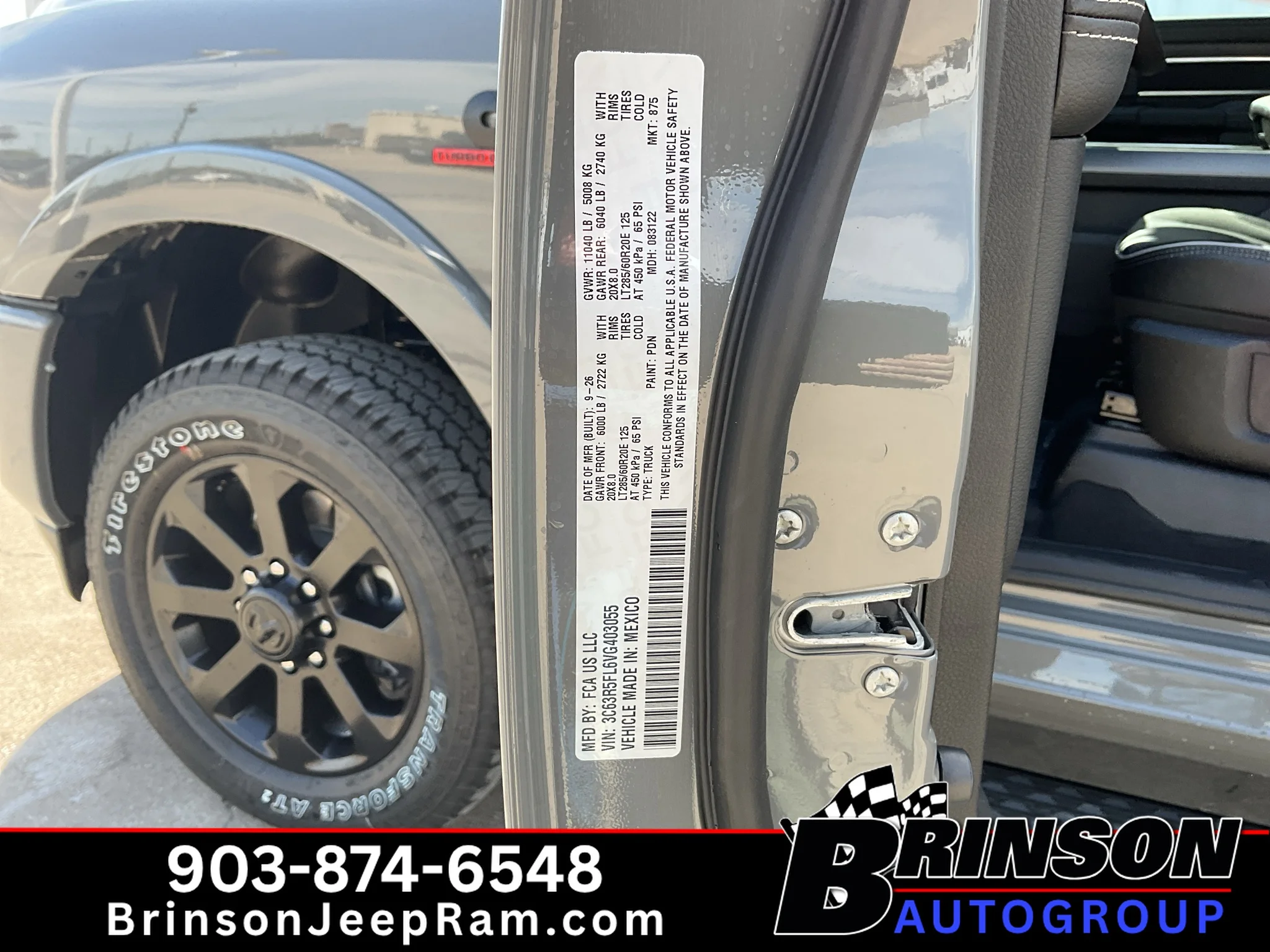 New 2027 Ceramic Gray Clearcoat Ram Laramie image 21