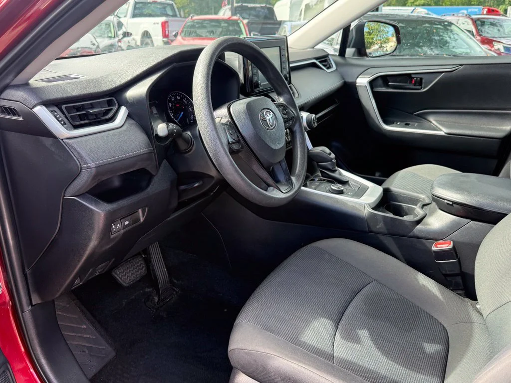 Used 2021 Ruby Flare Pearl Toyota LE image 19