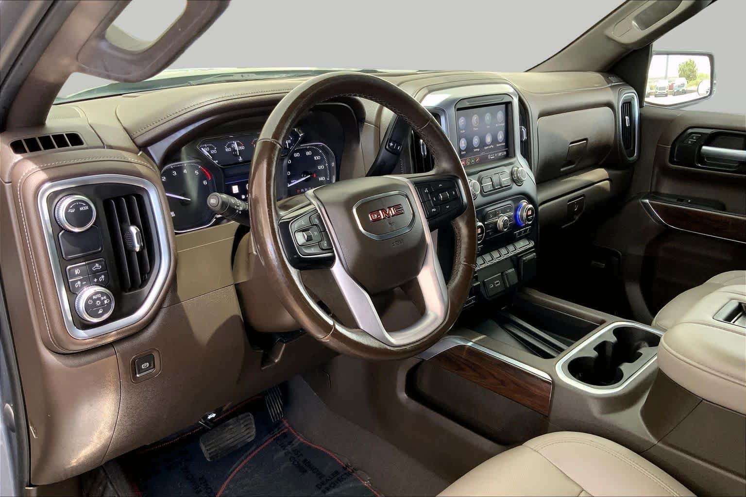 Used 2021 Satin Steel Metallic GMC SLT image 18