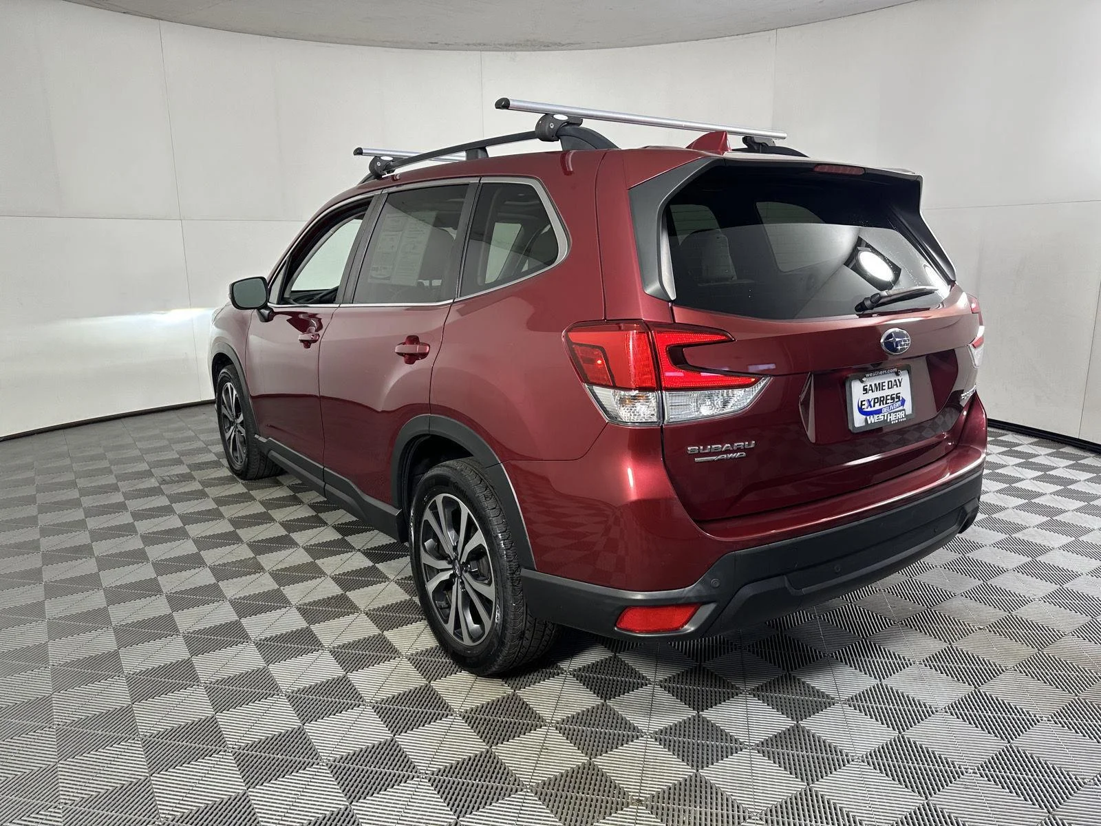 Used 2019 Crimson Red Pearl Subaru Limited image 17