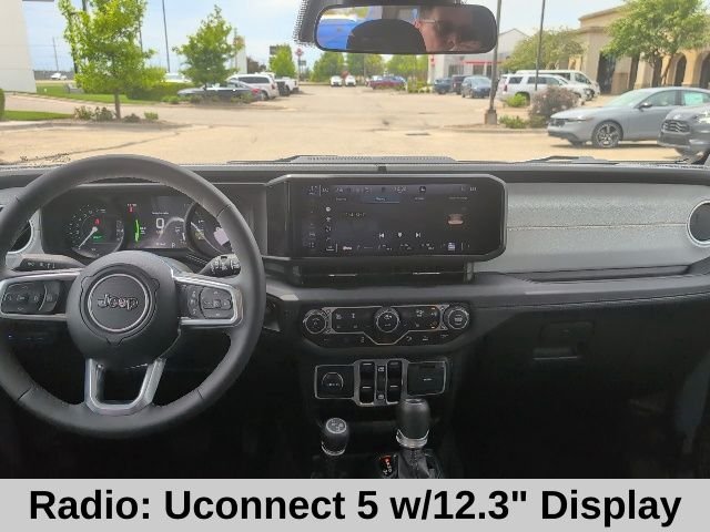 Used 2025 Gray Jeep Sahara 4xe image 4