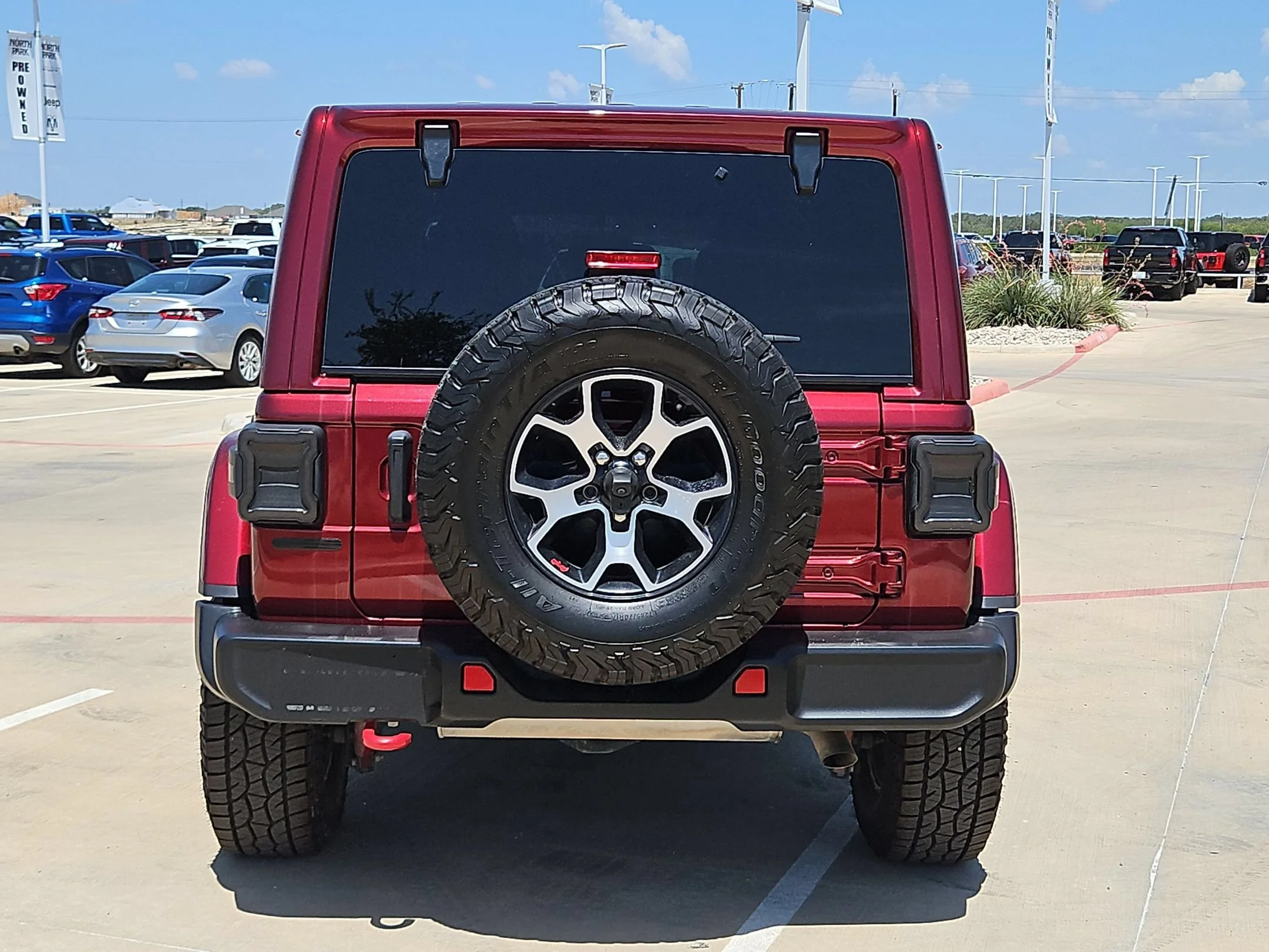 Used 2021 Red Jeep Unlimited Rubicon image 4
