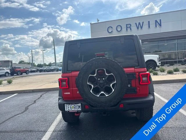 Used 2020 Red Jeep Unlimited Rubicon image 9