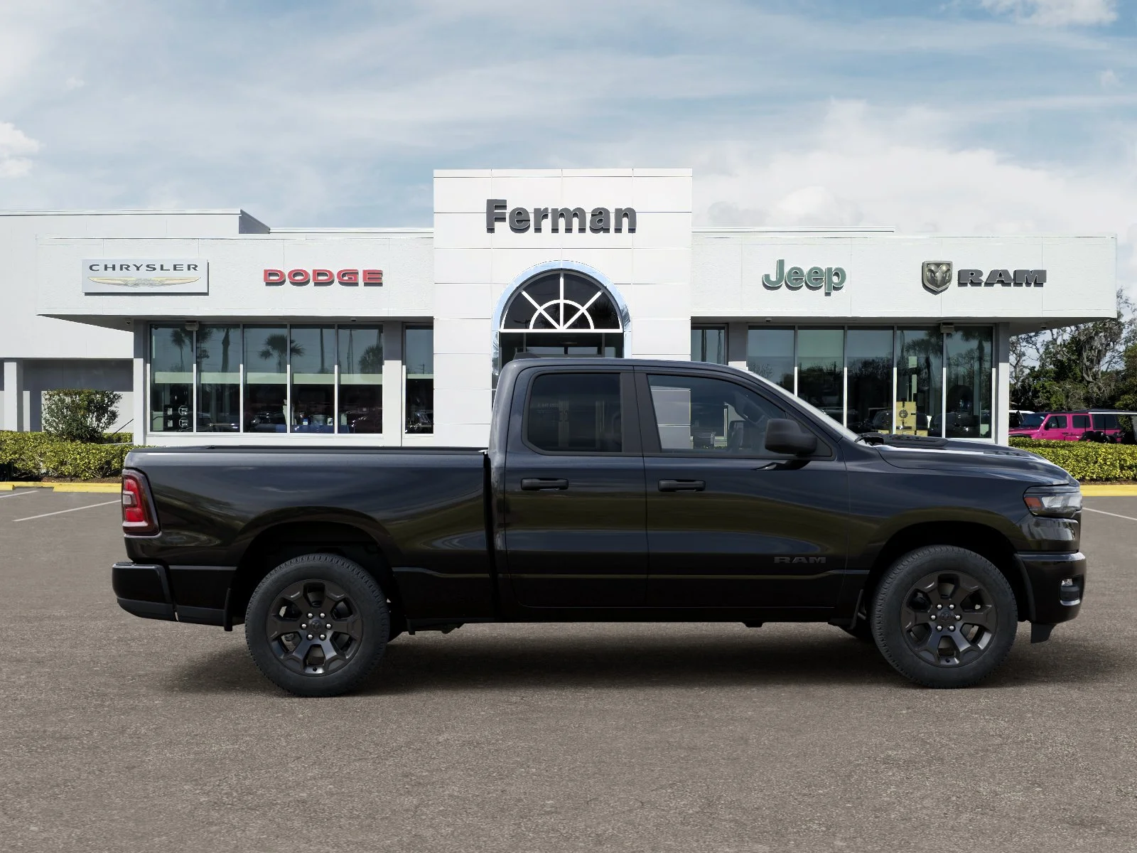 New 2026 Diamond Black Crystal Pearl-Coat Exterior Paint RAM Express image 51