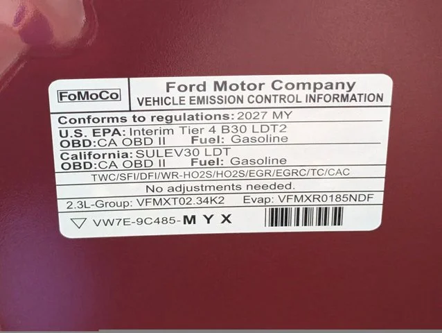 New 2027 Ruby Red Metallic Tinted Clearcoat Ford Active image 56