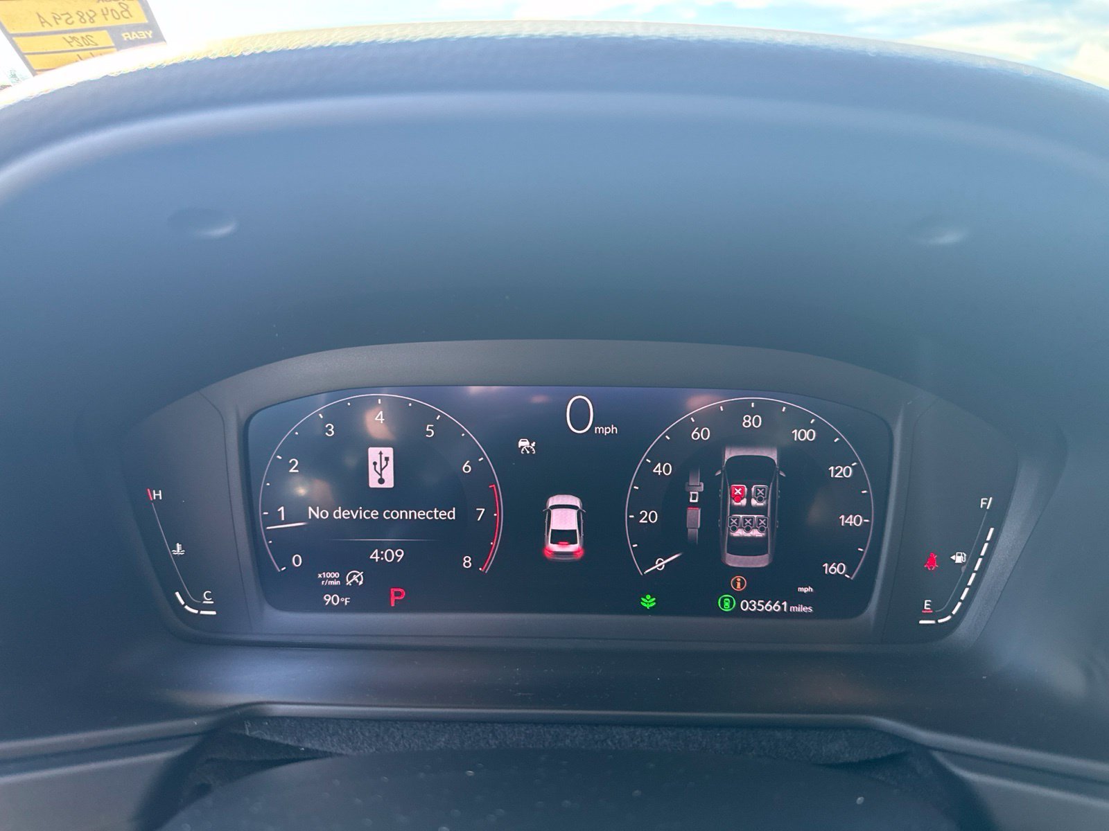 Certified Used 2024 Black Honda EX image 15