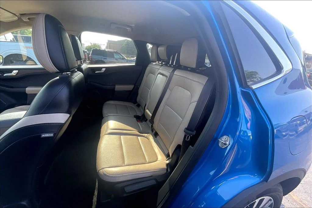 Used 2020 Blue Ford Titanium image 25