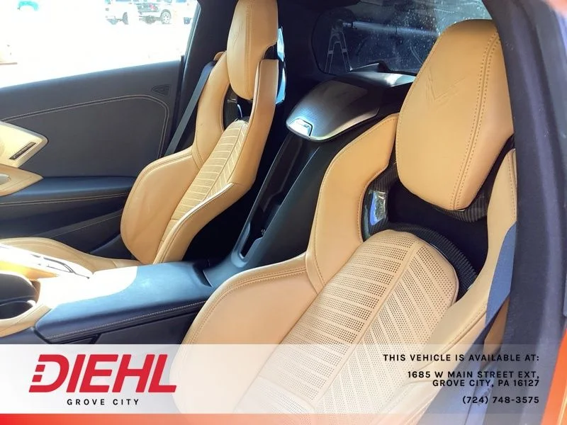 Used 2020 Orange Chevrolet Stingray image 14