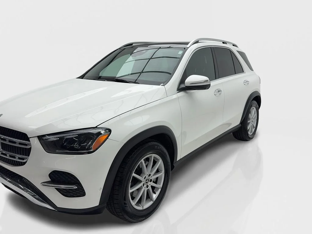 Used 2024 White Mercedes-Benz GLE 350 NAV,CAM,PANO,HTD STS,BLIND SPOT image 3