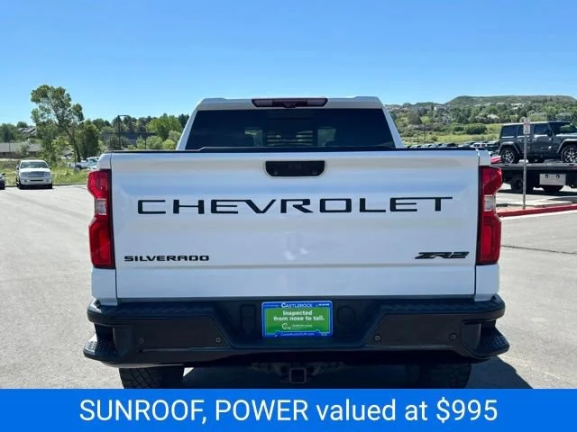 Certified Used 2023 SUMMIT WHITE Chevrolet ZR2 image 4