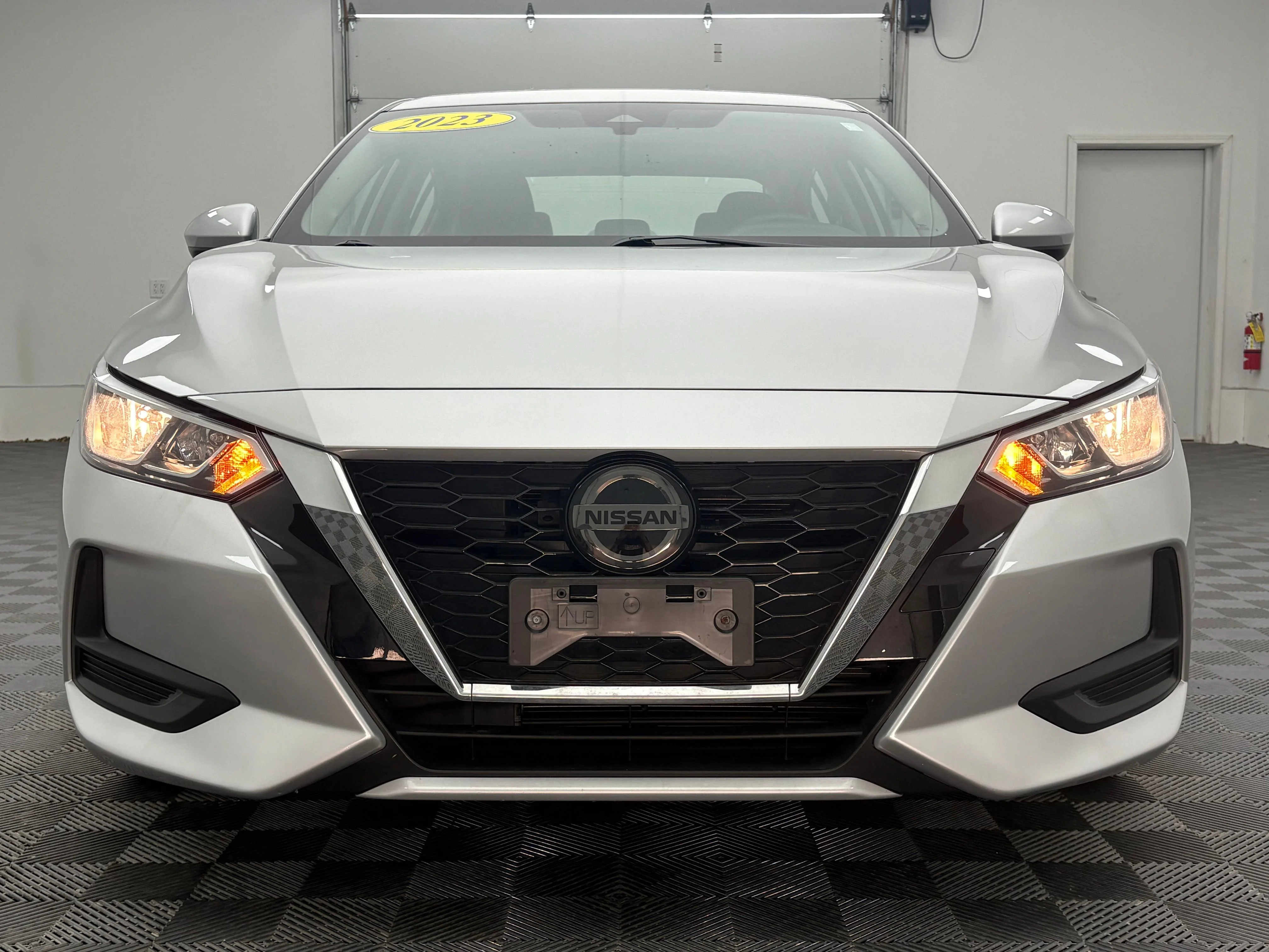 Used 2023 Brilliant Silver Metallic Nissan S image 11