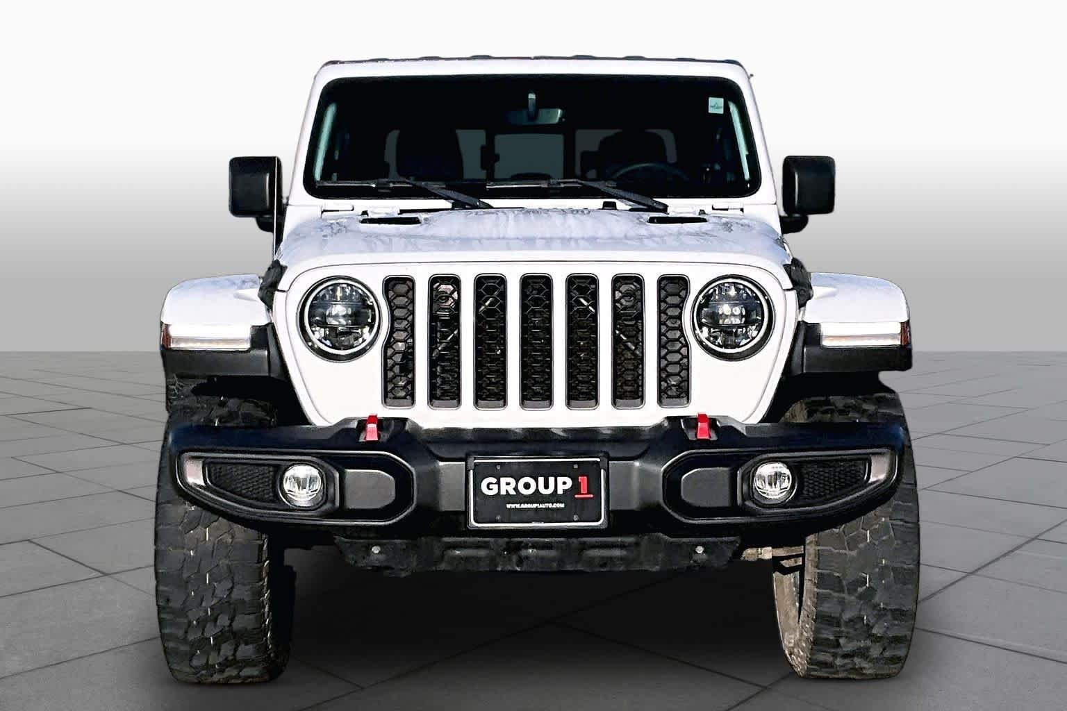 Used 2023 Bright White Clearcoat Jeep Rubicon image 4