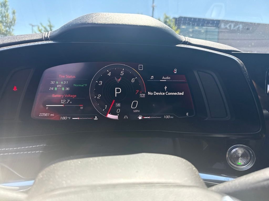 Used 2020 Orange Chevrolet Stingray image 25